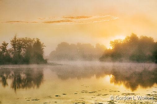 Misty Sunrise_14911.jpg - Photographed along the Rideau Canal Waterway near Smiths Falls, Ontario, Canada.
